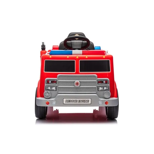 Продукт Акумулаторна кола Little Fire Red 12V/4AH с меки гуми и кожена седалка - 0 - BG Hlapeta
