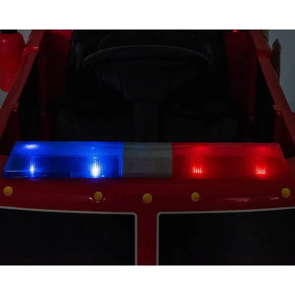 Продукт Акумулаторна кола Little Fire Red 12V/4AH с меки гуми и кожена седалка - 0 - BG Hlapeta