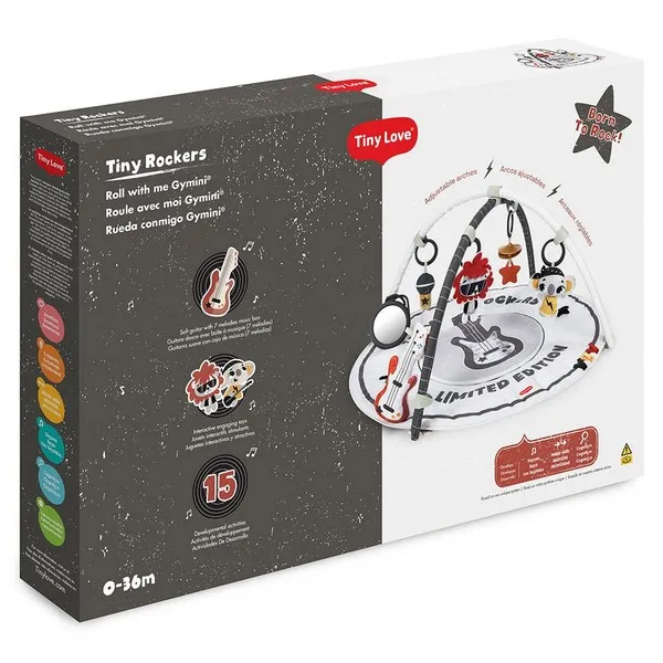 Продукт Tiny Love Roll With Me Gymini Tiny Rockers - Активна гимнастика, с кръгло килимче - 0 - BG Hlapeta