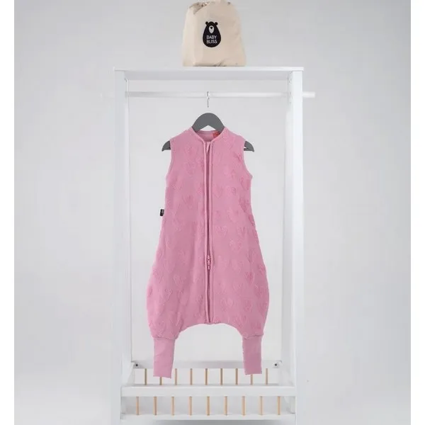 Продукт BabyBliss BlissJump - Спален чувал с крачета от органичен памук - 1.0 тог за температура 21-23 градуса - 0 - BG Hlapeta