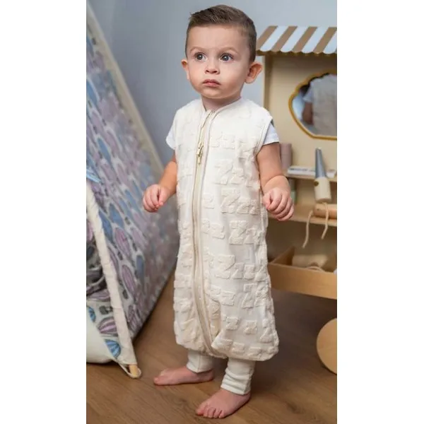 Продукт BabyBliss BlissJump - Спален чувал с крачета от органичен памук 1.0 тог за температура 21-23 градуса - 0 - BG Hlapeta