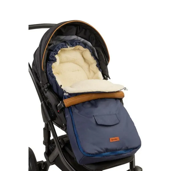 Продукт Sensillo - Зимно Вълнено Чувалче за количка 95 X 40 - 0 - BG Hlapeta