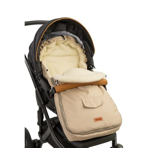 Продукт Sensillo - Зимно Вълнено Чувалче за количка 95 X 40 - 0 - BG Hlapeta