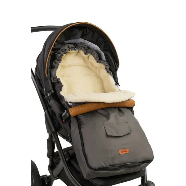 Продукт Sensillo - Зимно Вълнено Чувалче за количка 95 X 40 - 0 - BG Hlapeta