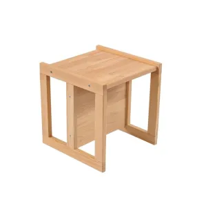 Kukka - ДЪРВЕНА ТРАНСФОРМИРУЕМА МАСА И СТОЛ 65 x 47,5 x 45 см