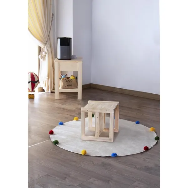 Продукт Kukka - ДЪРВЕНА ТРАНСФОРМИРУЕМА МАСА И СТОЛ 65 x 47,5 x 45 см - 0 - BG Hlapeta