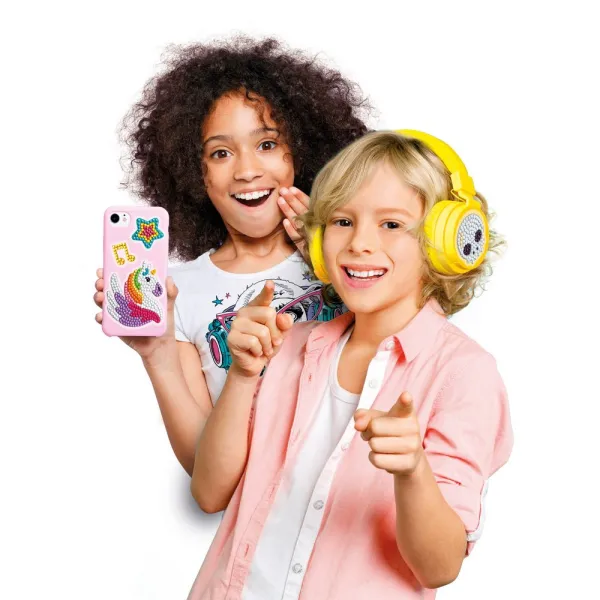 Продукт CLEMENTONI IDEA Deluxe - Диамантен гоблен - картина с диамантена мозайка и глина - 0 - BG Hlapeta