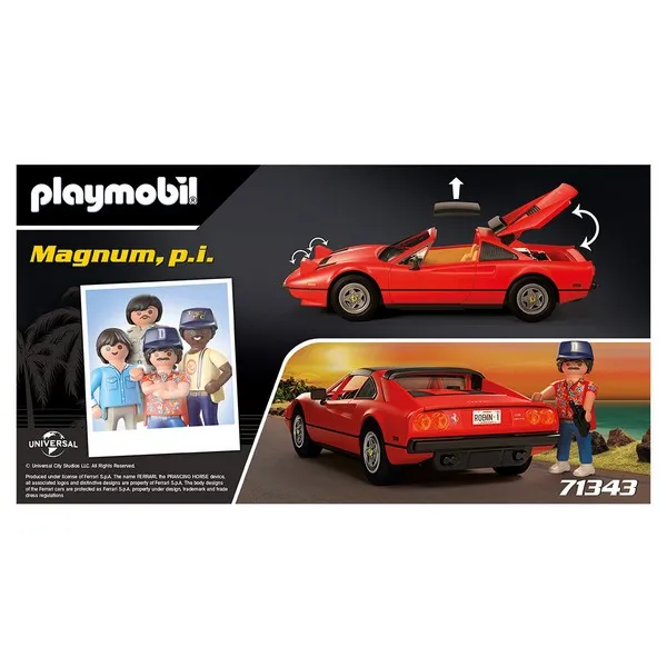 Продукт Playmobil - Magnum p.i. Ferrari 308 GTS - 0 - BG Hlapeta