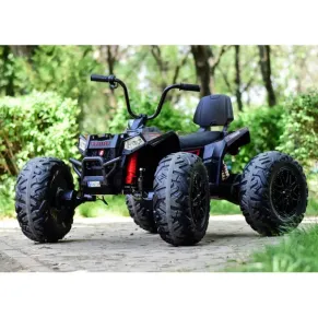 Детско Акумулаторно ATV Monster 4x4, 24V с меки гуми и кожена седалка