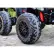Детско Акумулаторно ATV Monster 4x4, 24V с меки гуми и кожена седалка 5