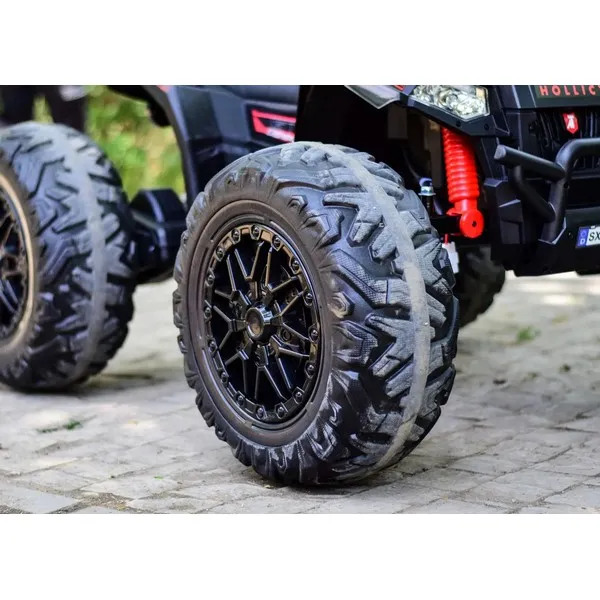 Продукт Детско Акумулаторно ATV Monster 4x4, 24V с меки гуми и кожена седалка - 0 - BG Hlapeta