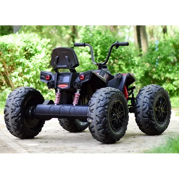 Продукт Детско Акумулаторно ATV Monster 4x4, 24V с меки гуми и кожена седалка - 0 - BG Hlapeta