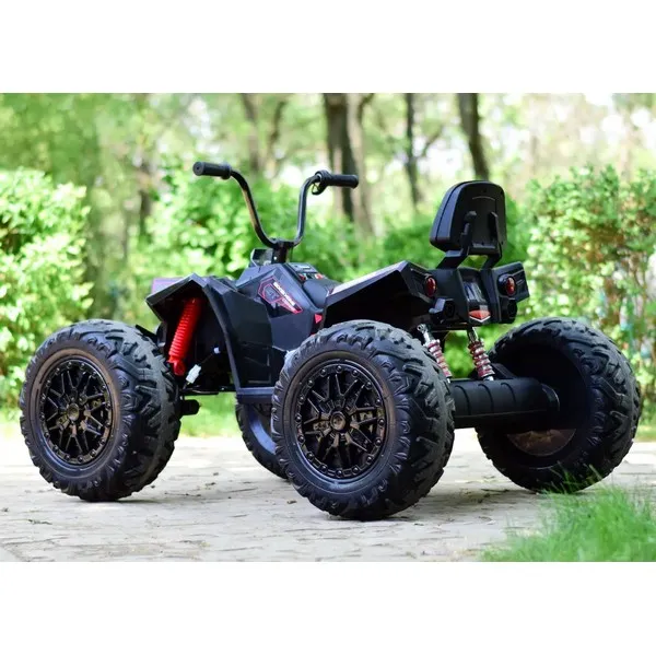 Продукт Детско Акумулаторно ATV Monster 4x4, 24V с меки гуми и кожена седалка - 0 - BG Hlapeta