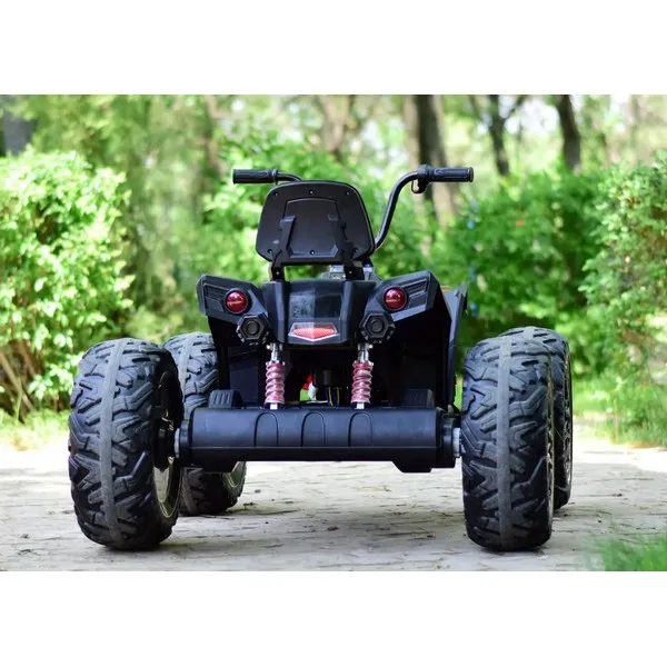 Продукт Детско Акумулаторно ATV Monster 4x4, 24V с меки гуми и кожена седалка - 0 - BG Hlapeta