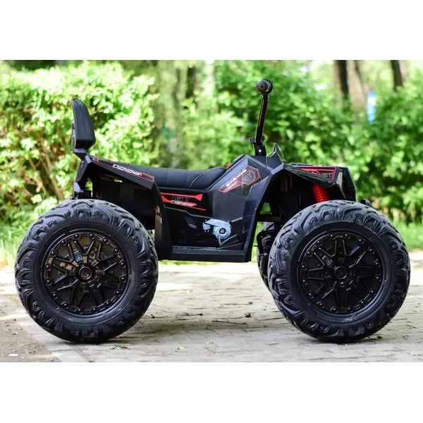 Продукт Детско Акумулаторно ATV Monster 4x4, 24V с меки гуми и кожена седалка - 0 - BG Hlapeta