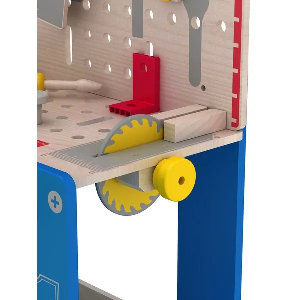 Продукт AcoolToy - Голяма детска дървена работна маса с инструменти - 0 - BG Hlapeta