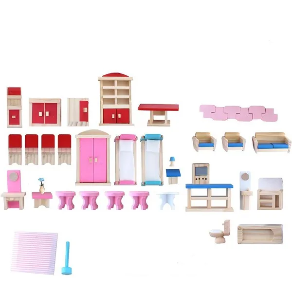 Продукт AcoolToy - Голяма дървена къща за кукли - 0 - BG Hlapeta