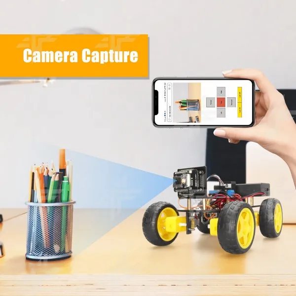 Продукт AcoolToy кола с камера STEM - Конструктор с програмиране - 0 - BG Hlapeta