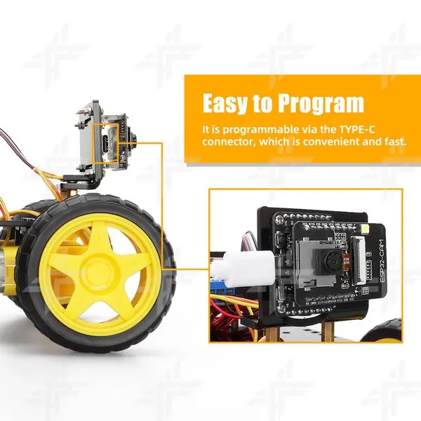 Продукт AcoolToy кола с камера STEM - Конструктор с програмиране - 0 - BG Hlapeta