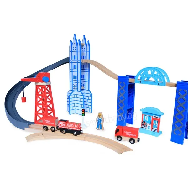 Продукт AcoolToy - Дървено влакче със спираловидни релси - 0 - BG Hlapeta