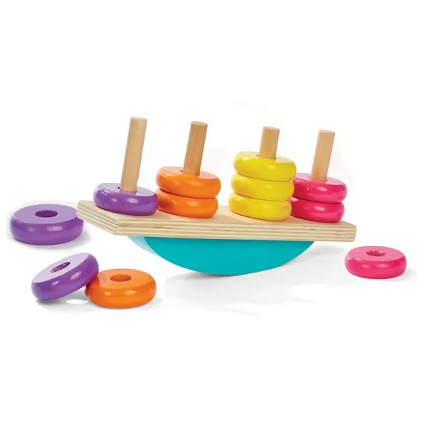 Продукт AcoolToy Лабиринт с мъниста и Везна с дискове - Дървен комплект - 0 - BG Hlapeta