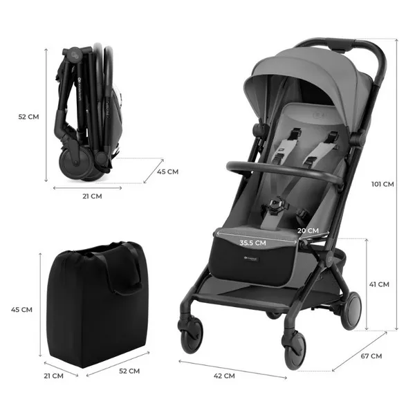 Продукт KinderKraft PILOT 2 - Бебешка количка - 0 - BG Hlapeta
