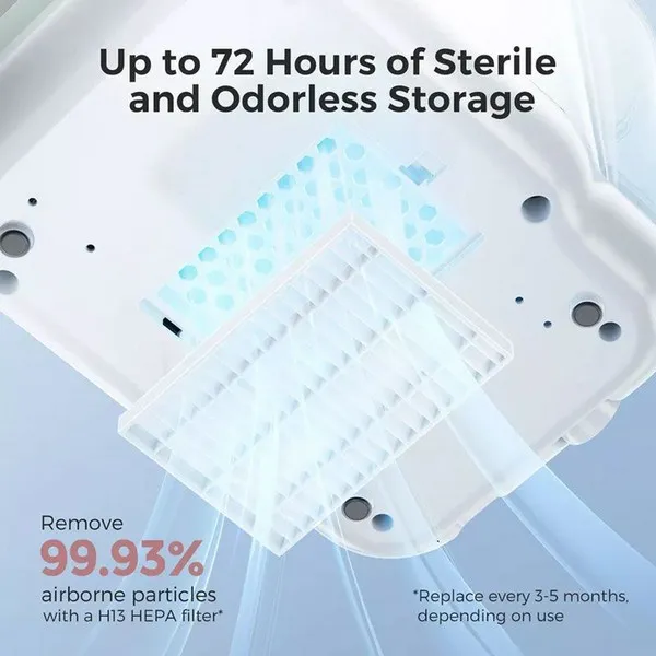 Продукт Momcozy KleanPal Pro - Уред за миене на бебешки шишета и съдове и стерилизатор 2 в 1 - 0 - BG Hlapeta