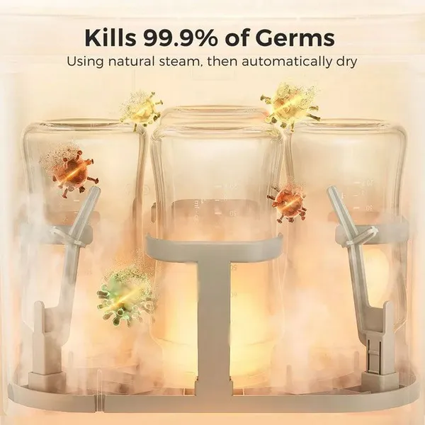 Продукт Momcozy KleanPal Pro - Уред за миене на бебешки шишета и съдове и стерилизатор 2 в 1 - 0 - BG Hlapeta