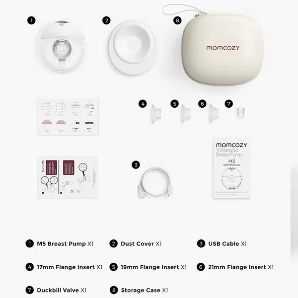 Продукт Momcozy M5, Hands-free - Електрическа помпа за кърма - 0 - BG Hlapeta