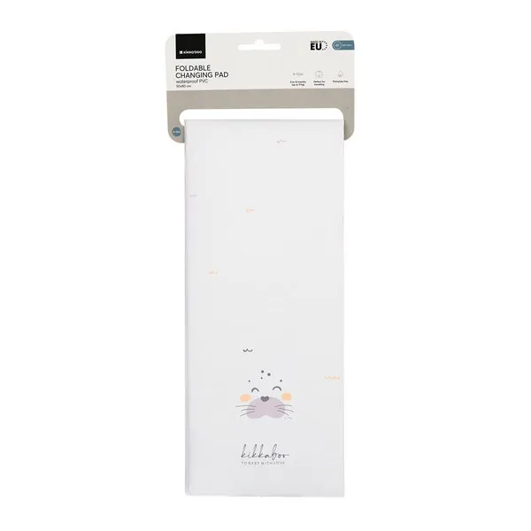 Kikkaboo - Сгъваема PVC подложка за повиване 50х80см