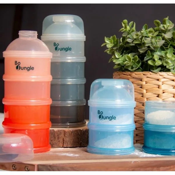 Bo Jungle - Диспенсър за адаптирано мляко с 4 отделения