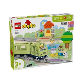 LEGO DUPLO - Интерактивен приключенски влак, 57 елемента