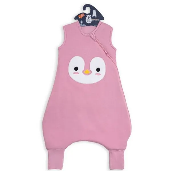 BabyBliss BlissJump - Спален чувал с крачета от органичен памук - 2.5 тог за температура 16-20 C 