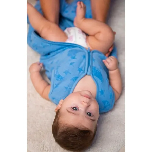 Продукт BabyBliss BlissSac Take me to the Moon - Спален чувал от органичен памук, 2.5 тог за температура 16-20 C - 0 - BG Hlapeta