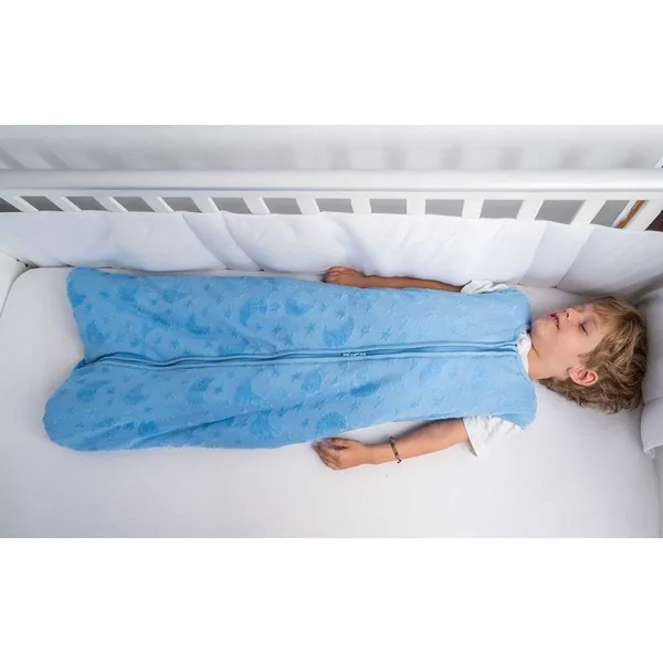 Продукт BabyBliss BlissSac Take me to the Moon - Спален чувал от органичен памук, 2.5 тог за температура 16-20 C - 0 - BG Hlapeta