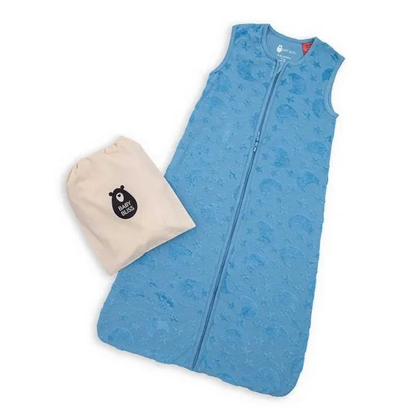 Продукт BabyBliss BlissSac Take me to the Moon - Спален чувал от органичен памук, 2.5 тог за температура 16-20 C - 0 - BG Hlapeta