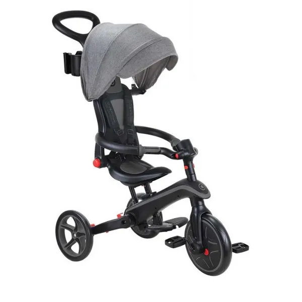 Продукт GLOBBER EXPLORER TRIKE FOLDABLE - Сгъваема детска триколка 4 в 1 - 0 - BG Hlapeta