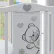 Bambino casa Fiori grigio - Kомплект 3ч. креватче + скрин + гардероб 6