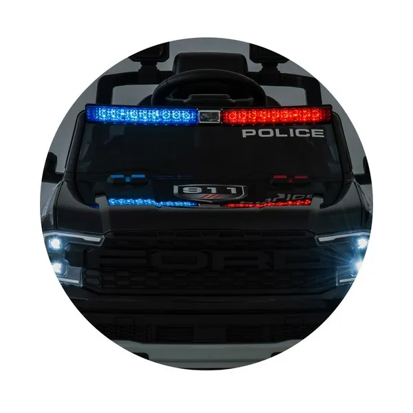 Продукт Акумулаторнен джип FORD ПОЛИЦИЯ, 10.8V с отварящи се врати - 0 - BG Hlapeta