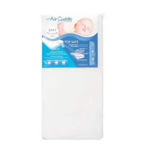 AirCuddle EASY Safe Combo - Матрак + Top Safe непромокаем протектор за матрак с дишаща 3D структура AirCuddle EASY Safe Combo - Матрак + Top Safe непромокаем протектор за матрак с дишаща 3D структура