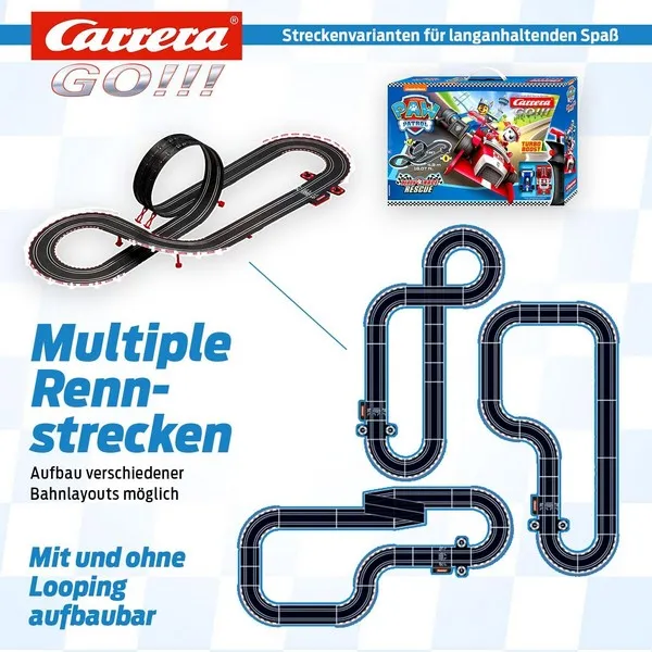 Продукт Carrera Paw Patrow - Състезателна писта, 4.9м - 0 - BG Hlapeta