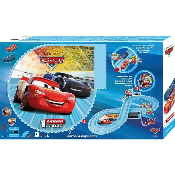 Продукт Carrera Колите, Двойна сила - Състезателна писта,, 2.4м - 0 - BG Hlapeta