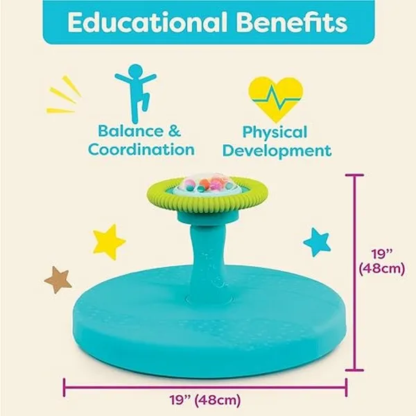 Продукт Battat - Детска въртяща се седалка с активности - 0 - BG Hlapeta