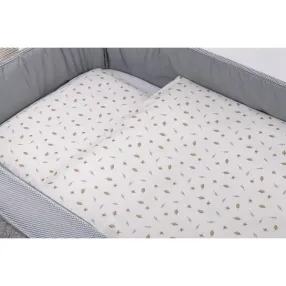 BUBABA Листенца - Спален комплект 5 части, мини BUBABA Листенца - Спален комплект 5 части, мини