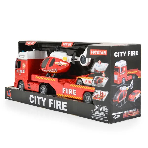 Продукт Jin Jia Toys - Пожарен спасителен камион - 0 - BG Hlapeta