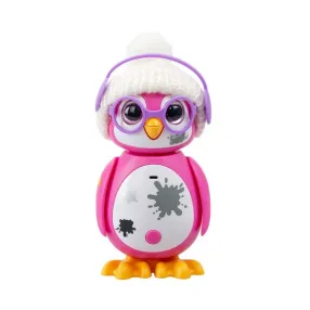 Silverlit - Интерактивен мини пингвин, розов
