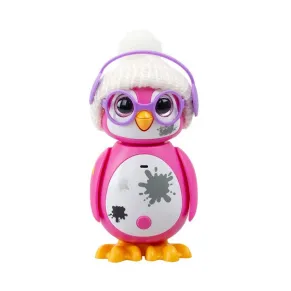 Silverlit - Интерактивен мини пингвин, розов