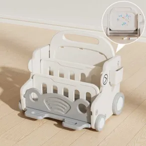 Feelkids Кола - Детски подвижен органайзер с дъска за рисуване