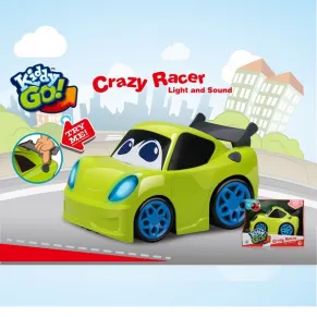 Kiddy Go - Кола B/O със светлини и звуци 19см.