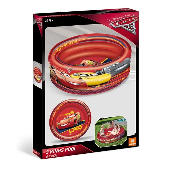 Продукт MONDO CARS 3 - Надуваем басейн 100 см - 0 - BG Hlapeta
